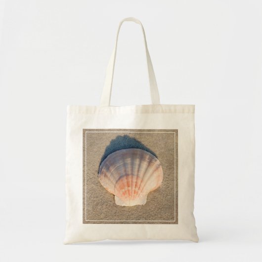 Tote Bag Mer Shell s'étendant sur la plage sablonneuse (Devant)