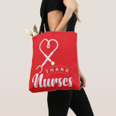 Tote Bag Merci aux infirmières (De près)