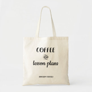 Tote Bag merci cadeau de l'enseignant|café de l'enseignant
