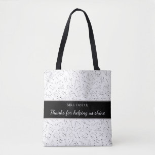 Tote Bag Merci De Nous Aider Shine Teacher Fourre-tout