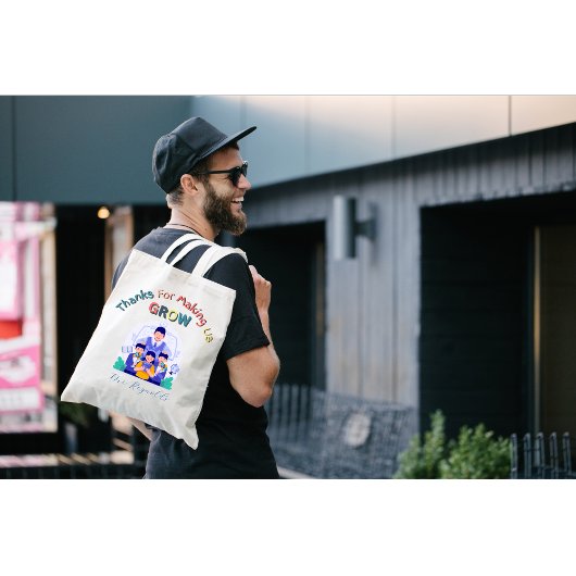 Tote Bag Merci De Nous Faire Croître Appréciation De L'Ense