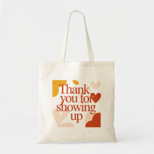 Tote Bag Merci d'être venu - Cadeau de la Saint-Valentin