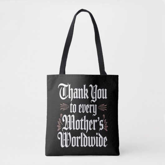 Tote Bag Merci, maman (Devant)