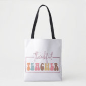Tote Bag Merci professeur Thanksgiving (Devant)