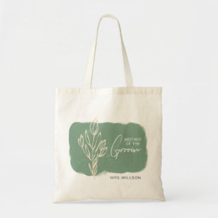 Tote Bag Mère aquarelle moderne du marié