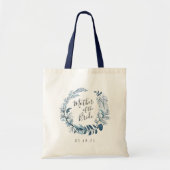 Tote Bag Mère azur sauvage de la mariée (Devant)