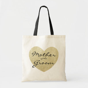 Tote Bag Mère de la chambre d'or Personnaliser du coeur