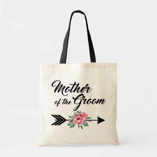 Tote Bag Mère de la flèche de marié (Devant)