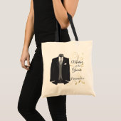Tote Bag Mère de la Groom Wedding Party (Devant (produit))