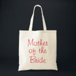 Tote Bag Mère de la mariée<br><div class="desc">Ce sac fourre-tout vintage mignon est la meilleure idée cadeau pour la mère de la mariée en mariage. Ce sac fourre-tout est parfait pour votre mère dans votre vie grand jour. Il est parfait pour elle de garder tout mariage en un seul endroit.</div>
