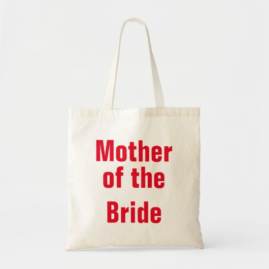 Tote Bag Mère de la mariée (Devant)