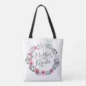Tote Bag Mère du Ba l'épousant floral élégant de (Dos)