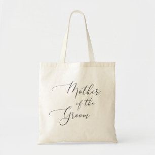 Tote Bag Mère du Marié Mariage Élégant Minimaliste