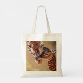 Tote Bag Mère et bébé girafe (Dos)
