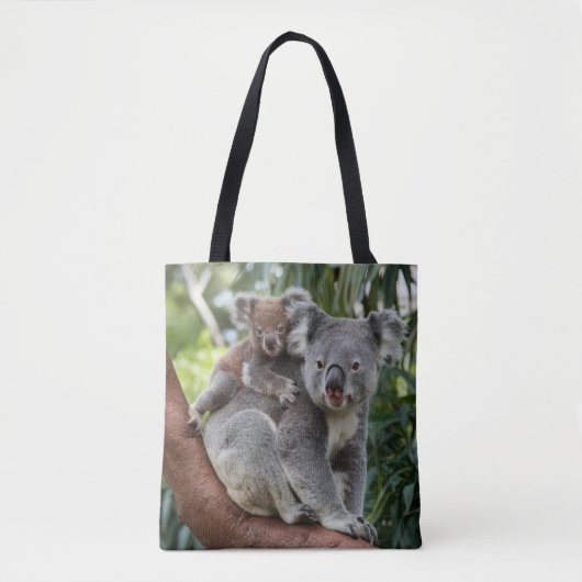 Tote Bag Mère et bébé Ours Koala (Devant)