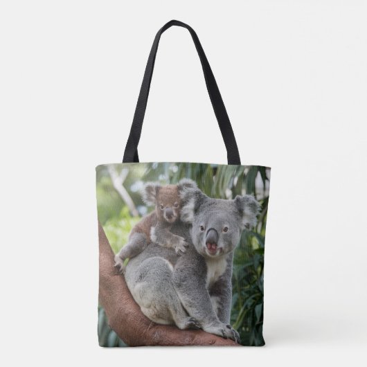 Tote Bag Mère et bébé Ours Koala (Dos)