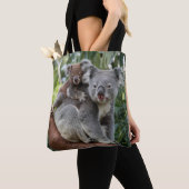 Tote Bag Mère et bébé Ours Koala (De près)