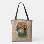 Tote Bag Mère et enfant d'Afrique (Dos)