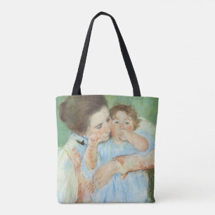 Tote Bag Mère et Enfant par Mary Cassatt, Beaux-Arts Ancien