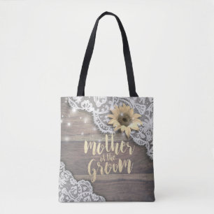 Tote Bag Mère mariage de la dentelle de la chambre Tourneso
