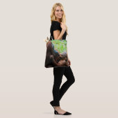 Tote Bag Mère orang-outan avec bébé (Sur le modèle)