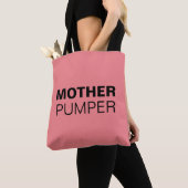 Tote Bag Mère Pumper drôle allaiter (De près)