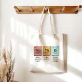 Tote Bag Mère Tableau périodique Éléments de chimie Moderne