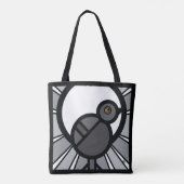 Tote Bag Merle noir (Dos)