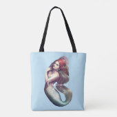 Tote Bag Mermaid Beauté de Redhead Thunder_Cove (Dos)