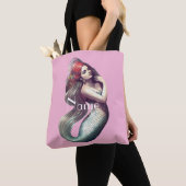 Tote Bag Mermaid Beauté de Redhead Thunder_Cove (De près)