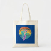 Tote Bag Mermaid Cute (Devant)