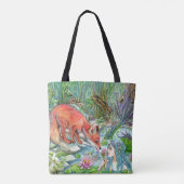 Tote Bag Mermaid et Fox (Dos)