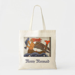 Tote Bag Mermaid médiéval