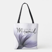Tote Bag #MermaidLife âme d'une sirène | Devis de queue (Dos)