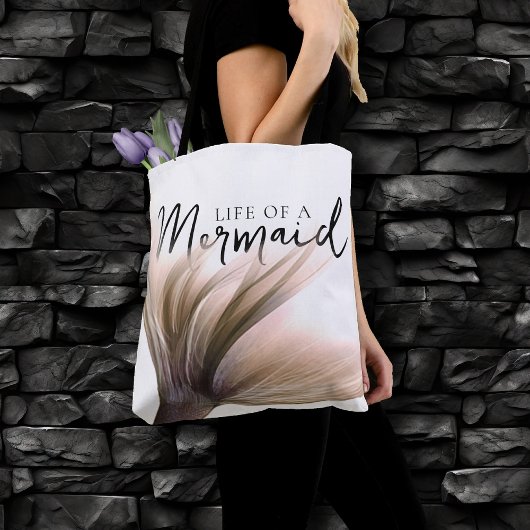 Tote Bag #MermaidLife d'une sirène | Devis de queue