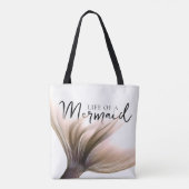 Tote Bag #MermaidLife d'une sirène | Devis de queue (Dos)