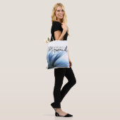 Tote Bag #MermaidLife Im Really a Mermaid | Blue Tail Quote (Sur le modèle)