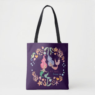 Tote Bag Mermaids Meilleurs amis pour toujours BFF personna