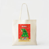 Tote Bag Merry Cat Mess de Nicole Janes (Devant)