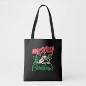 Tote Bag Merry Cruisemas, équipage de croisière de Noël en (Devant)