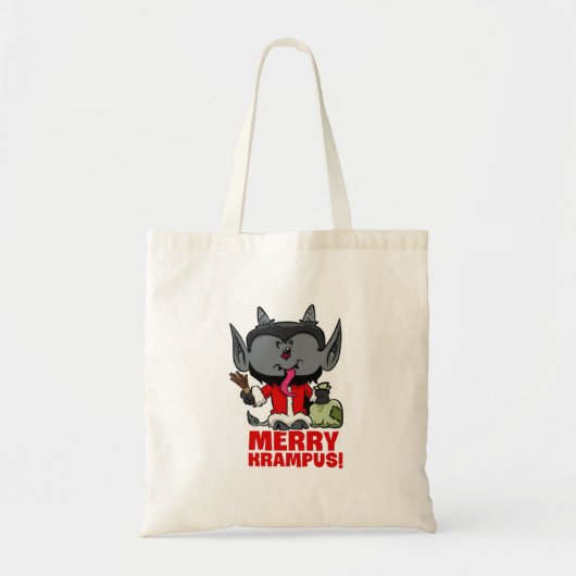 TOTE BAG MERRY KRAMPUS (Devant)