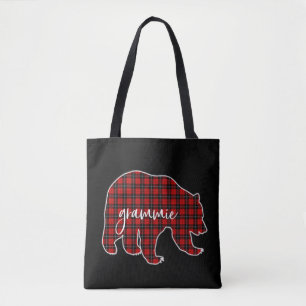 Tote Bag Merry Mama, Grammie Claus Noël Funny Père Noël