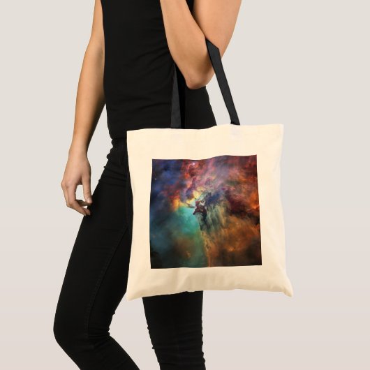 Tote Bag Mers tempétueuses de la lagune Nebula à Sagittariu (Devant (produit))