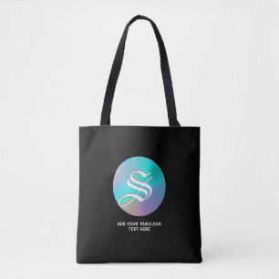 Tote Bag Merveilleux Monde Holographique Monogramme et no