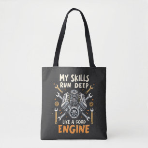 Tote Bag Mes compétences fonctionnent profondément comme un