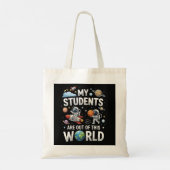 Tote Bag Mes élèves sont dans cet univers spatial (Dos)
