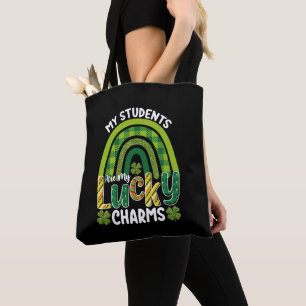 Tote Bag Mes étudiants sont mes charmes chanceux St Patrick