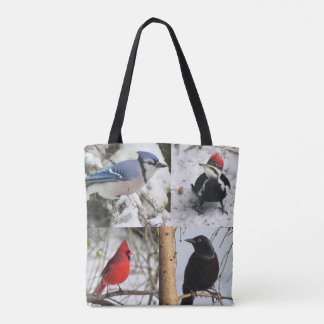 Tote Bag Mes oiseaux et mes amis furieux