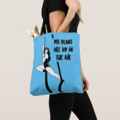 Tote Bag Mes plans sont en l'air - Customisez-le! (De près)