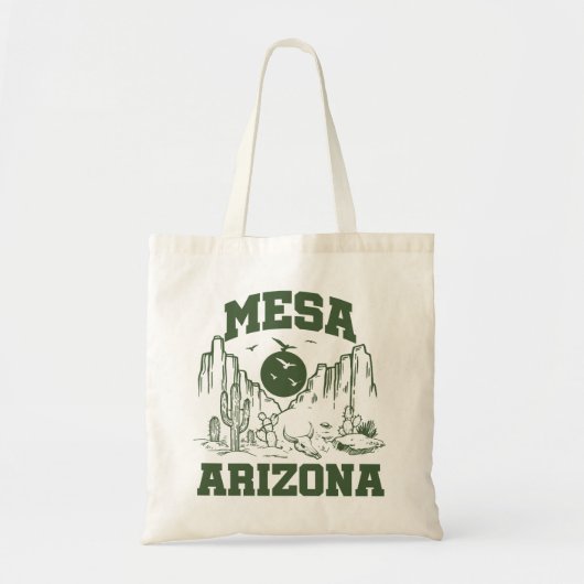 Tote Bag Mesa, Arizona (Devant)
